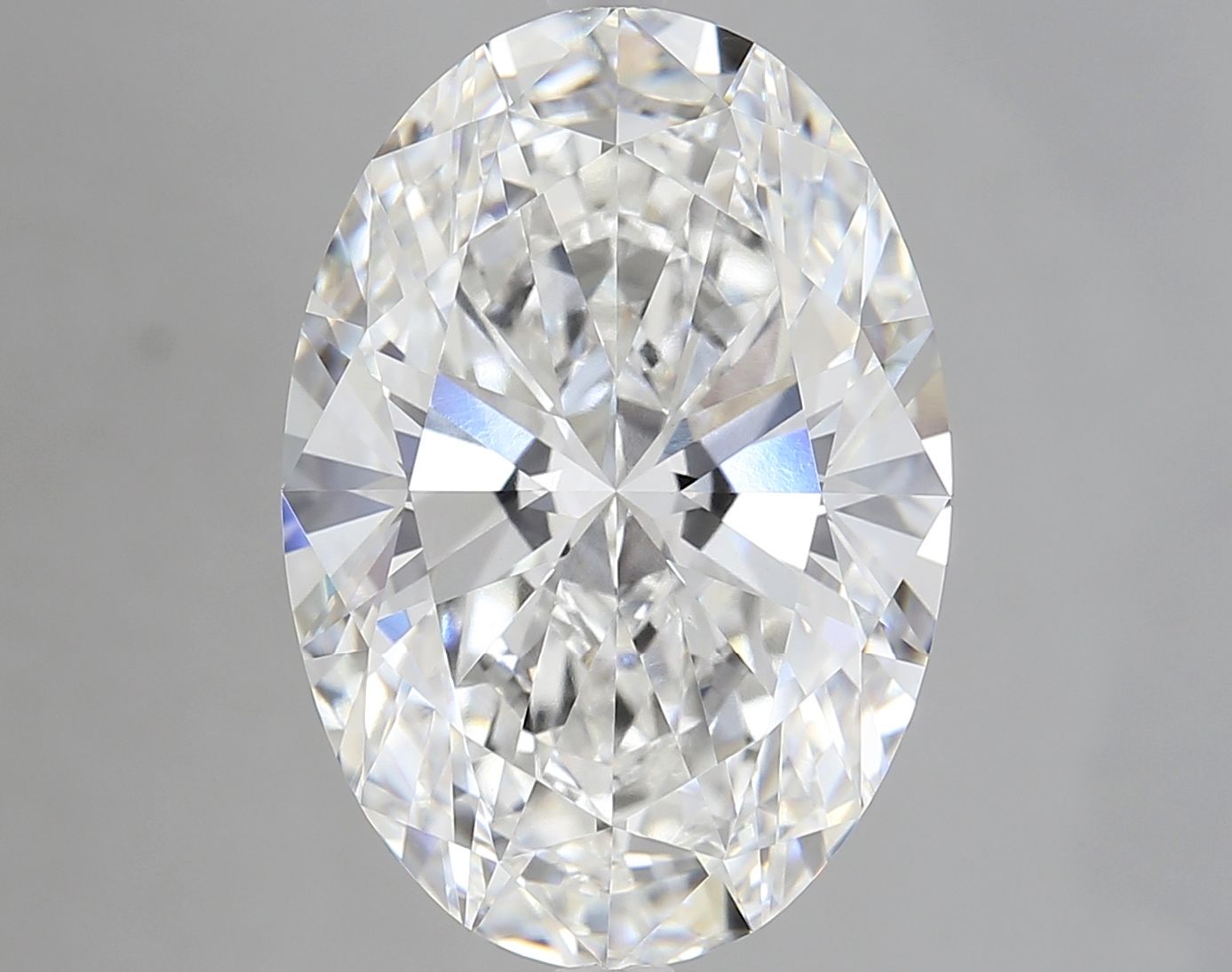 8.07 ct. oval Lab Grown Diamond front image