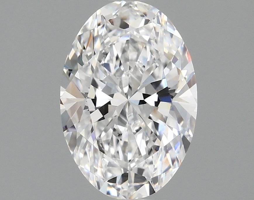 1.10 ct. oval Lab Grown Diamond front image