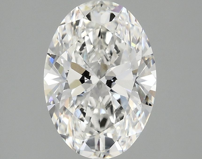 2.08 ct. oval Lab Grown Diamond front image