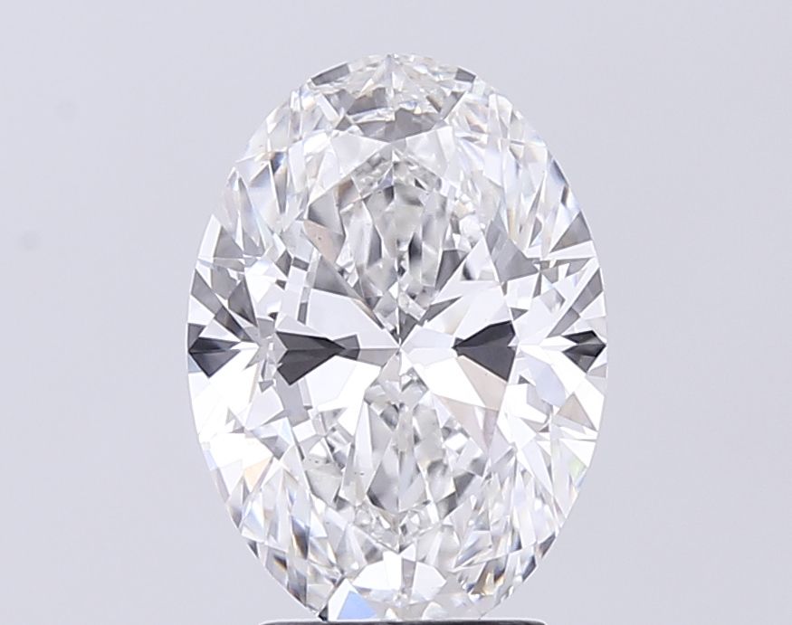 3.58 ct. oval Lab Grown Diamond front image