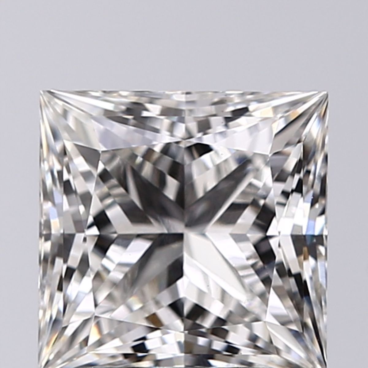 2.20 ct. princess Lab Grown Diamond front image