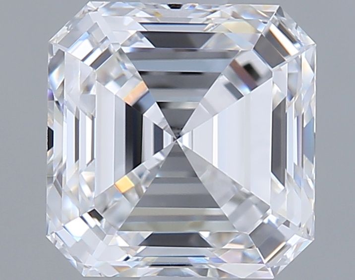 1.55 ct lab-grown Asscher Diamond