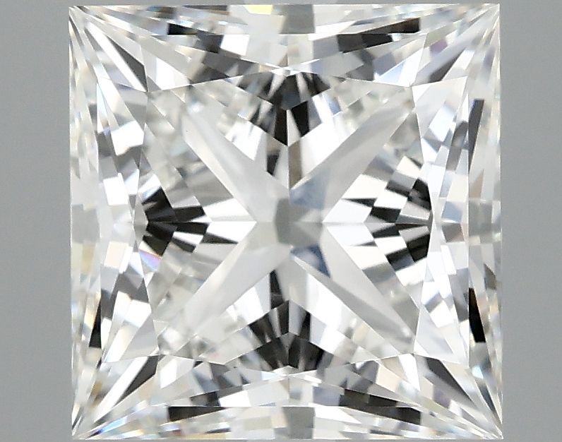 4.19 ct. princess Lab Grown Diamond front image