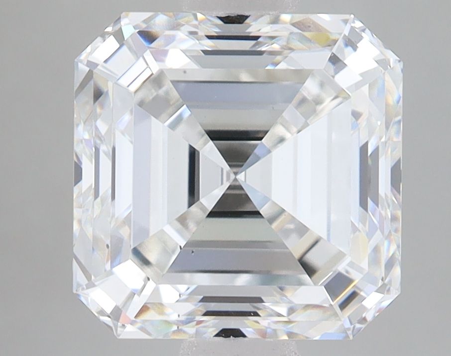 3.59 ct Square Emerald diamond