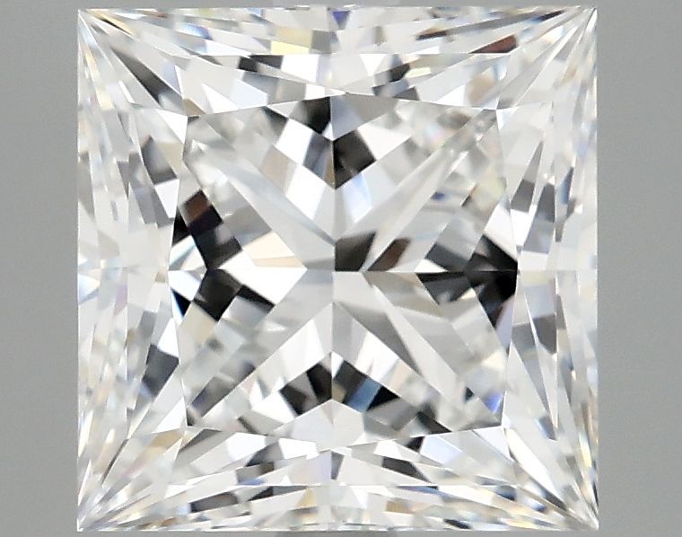 4.06 ct. princess Lab Grown Diamond front image