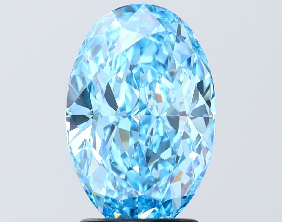 3.04 ct. oval Lab Grown Diamond front image