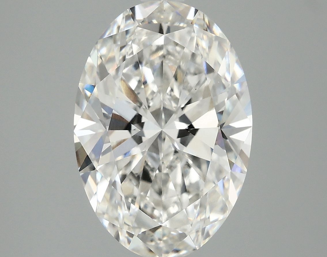 3.72 ct. oval Lab Grown Diamond front image