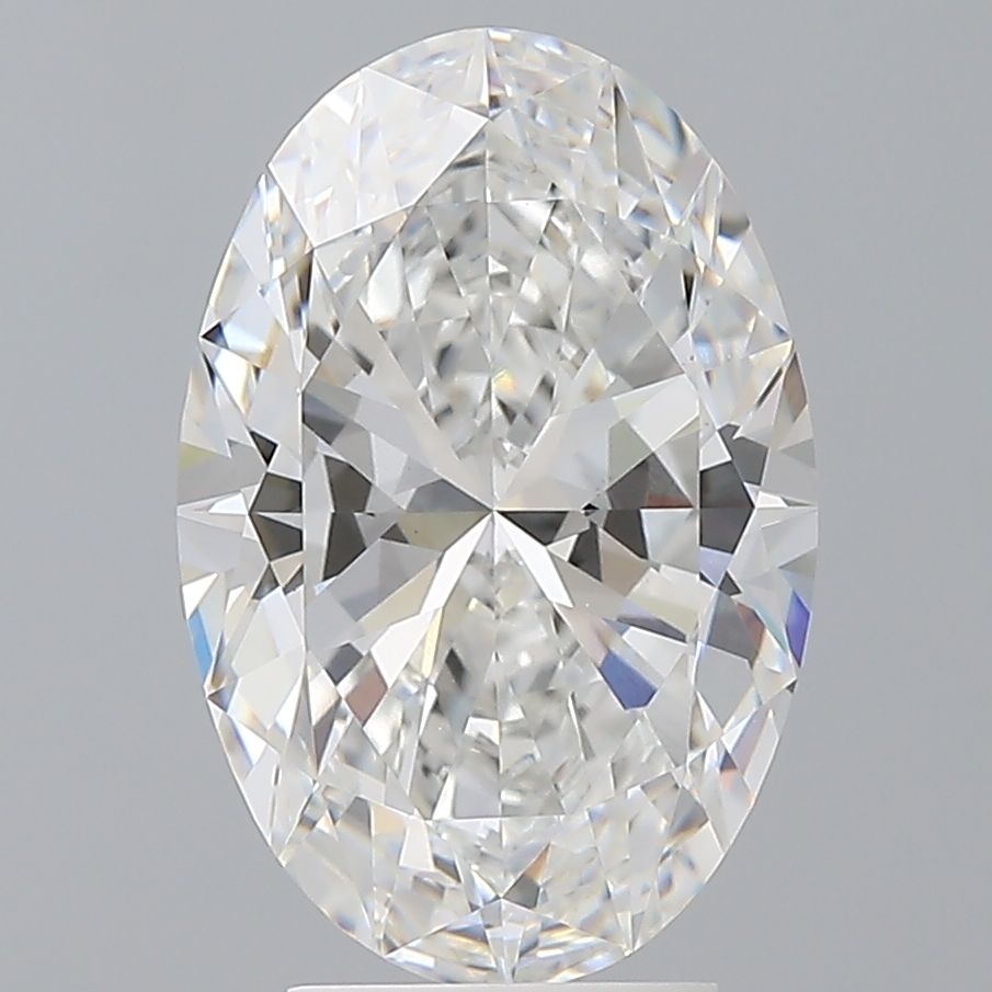 4.02 ct. oval Lab Grown Diamond front image