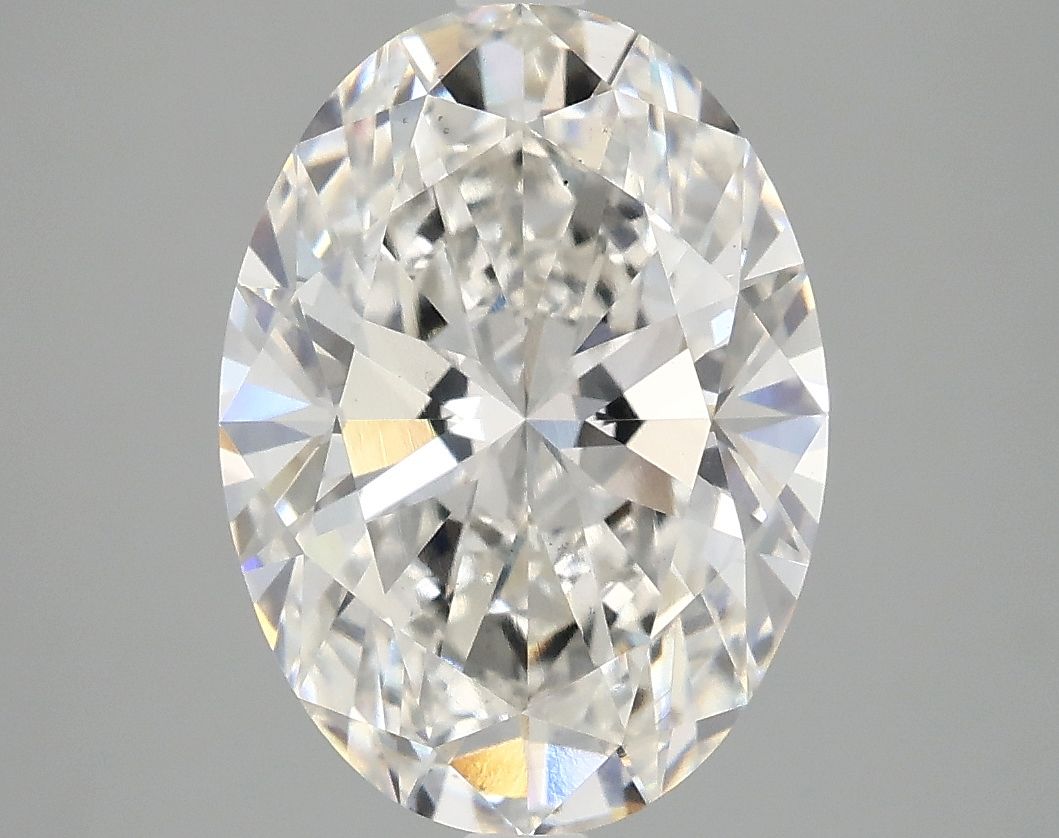 3.90 ct. oval Lab Grown Diamond front image