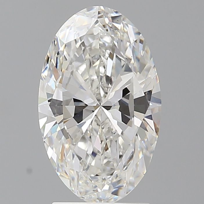2.57 ct. oval Lab Grown Diamond front image