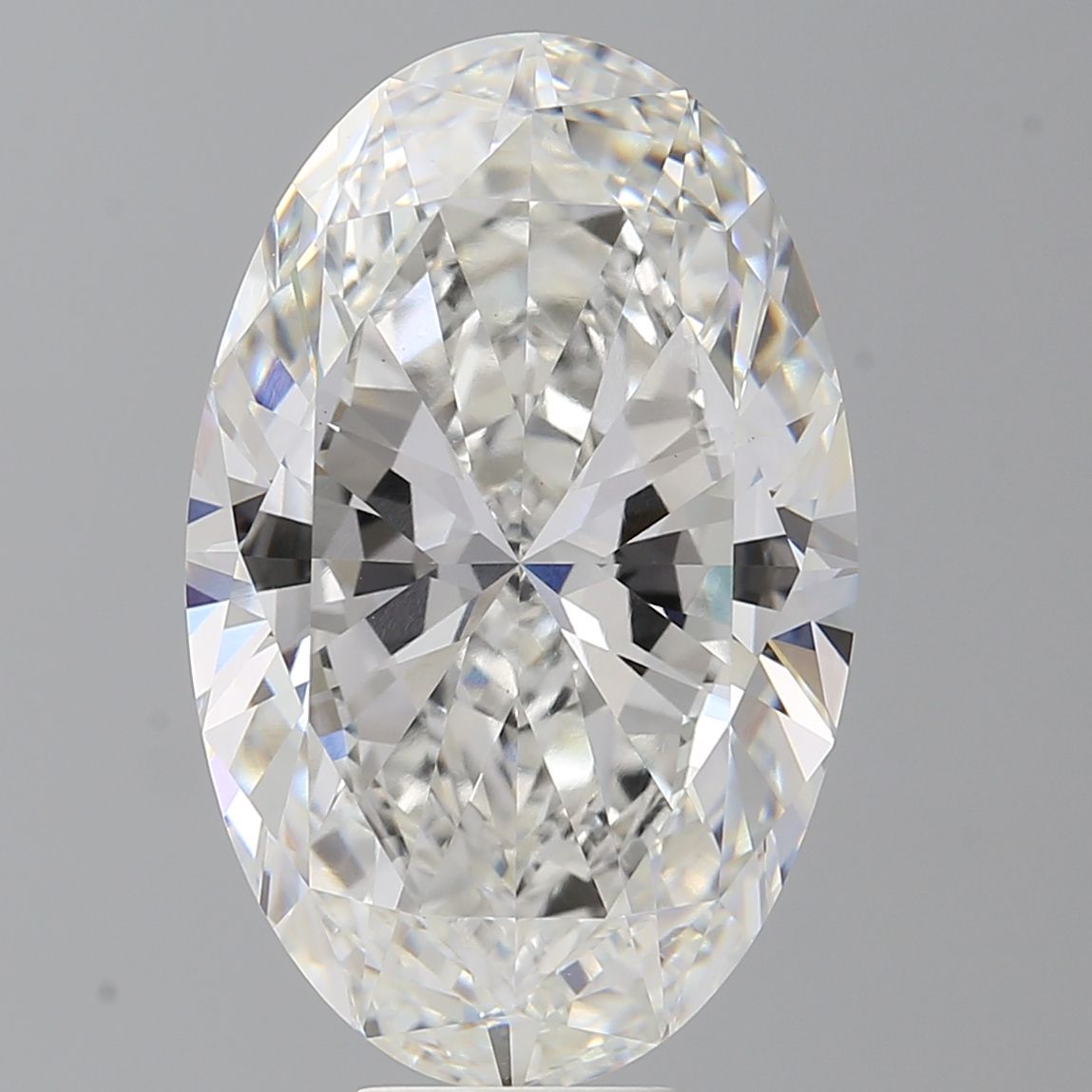 12.03 ct. oval Lab Grown Diamond front image