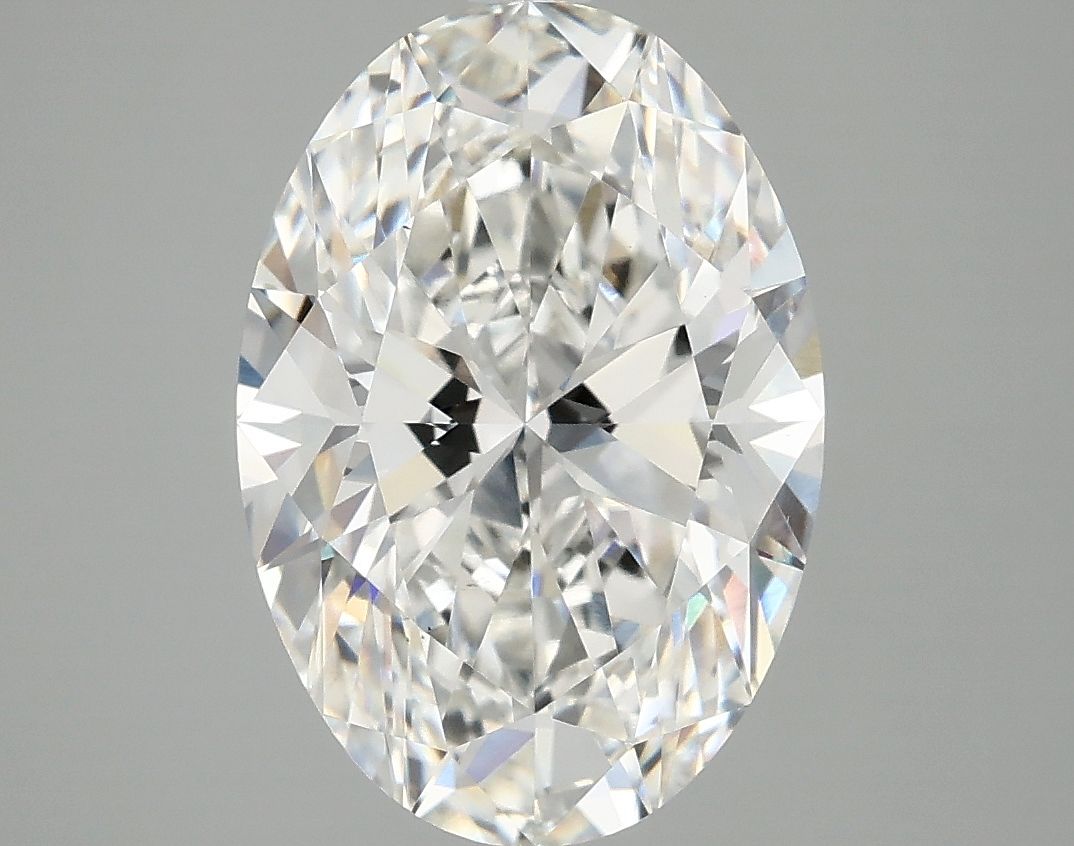 3.92 ct. oval Lab Grown Diamond front image