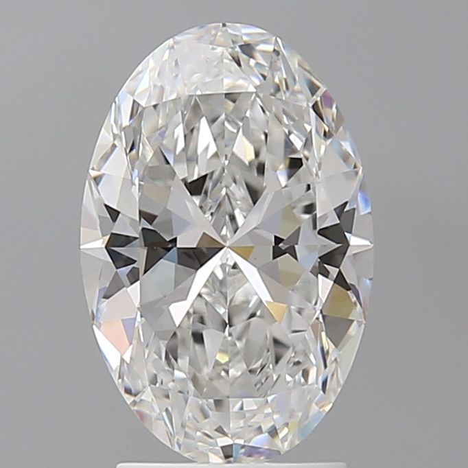 2.55 ct. oval Lab Grown Diamond front image