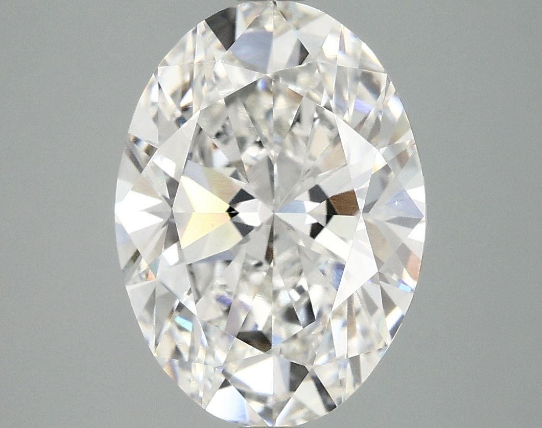 4.08 ct. oval Lab Grown Diamond front image
