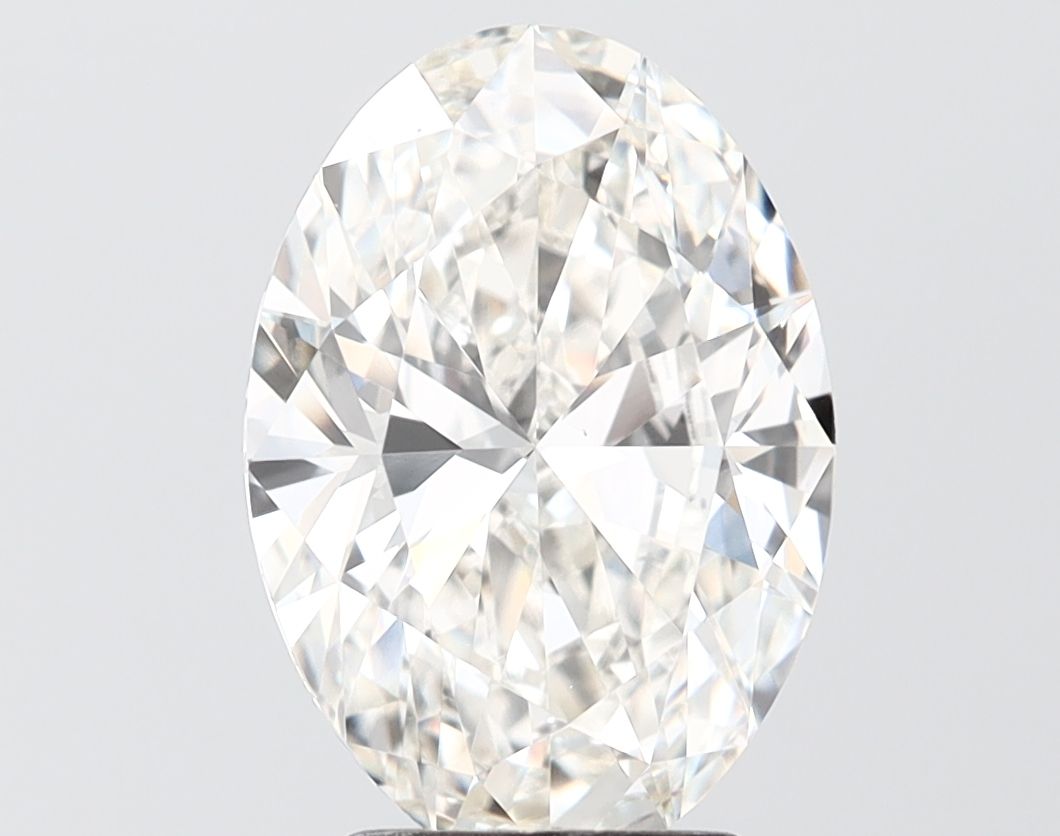3.50 ct. oval Lab Grown Diamond front image