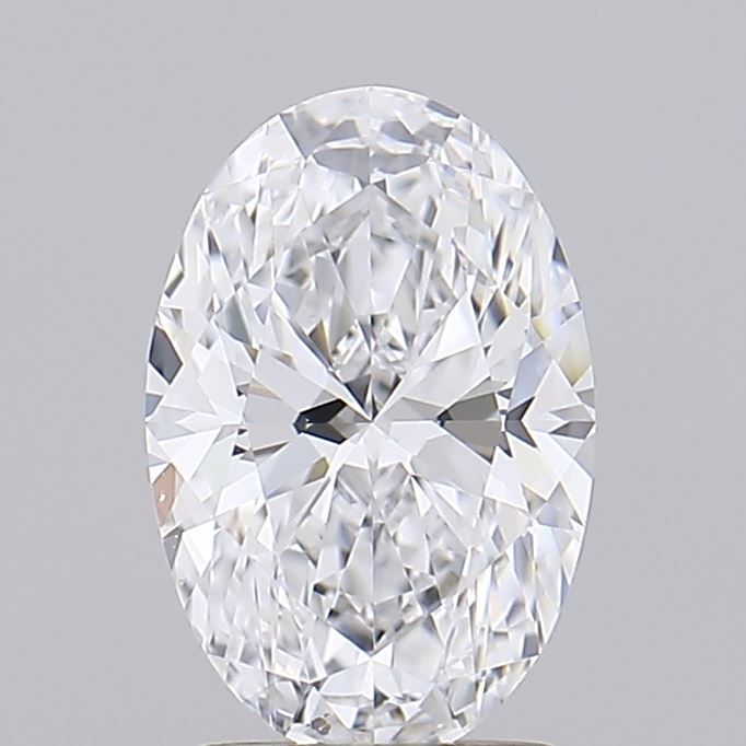 1.22 ct. oval Lab Grown Diamond front image