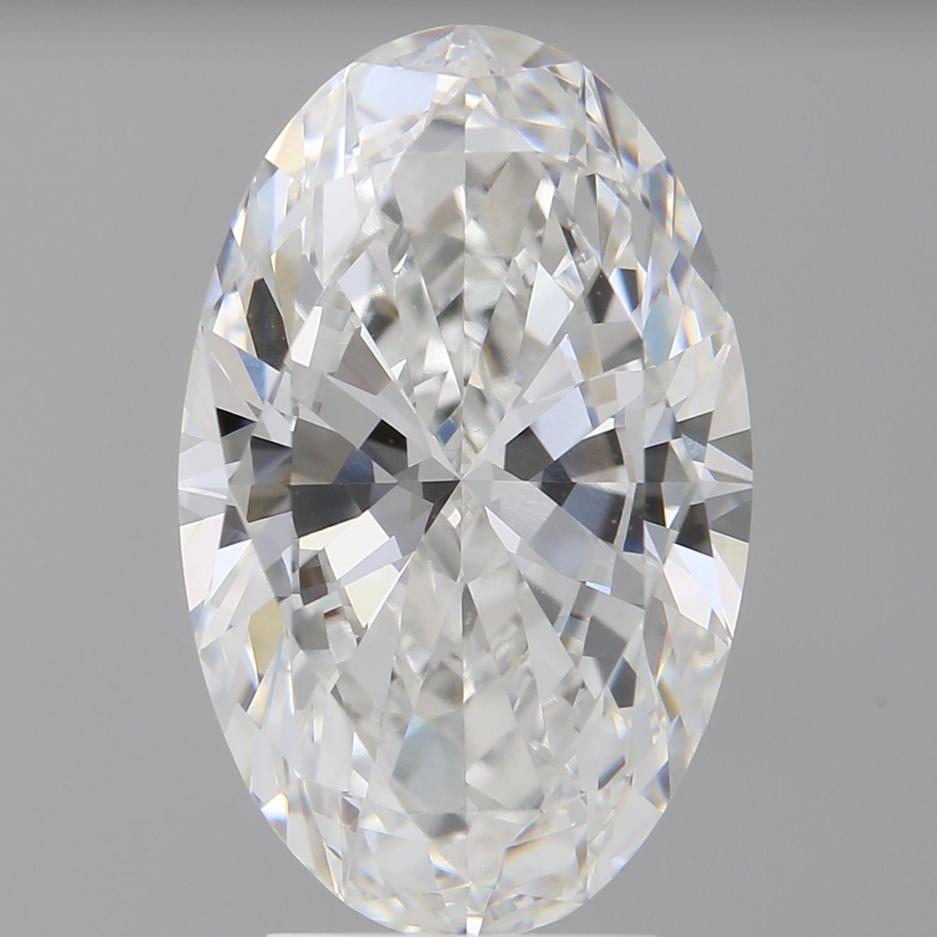 4.05 ct. oval Lab Grown Diamond front image