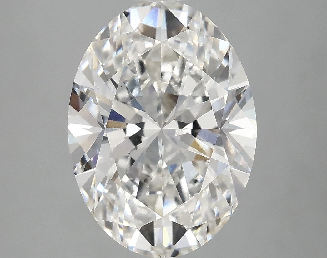 3.84 ct. oval Lab Grown Diamond front image