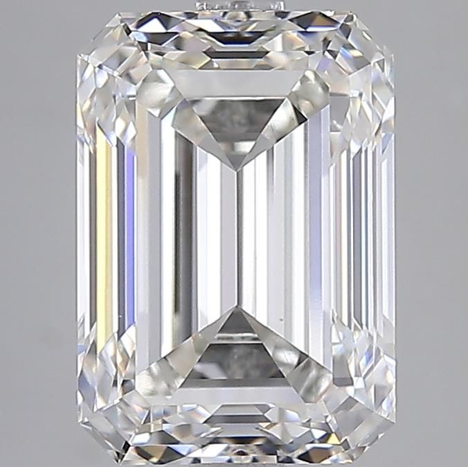 5.03 ct. emerald Lab Grown Diamond front image