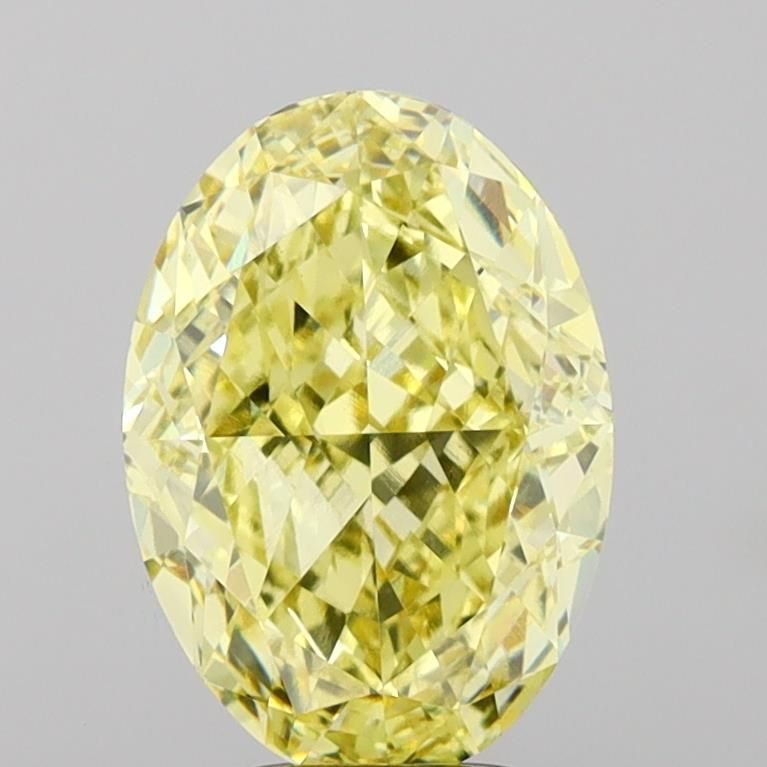 5.22 ct. oval Lab Grown Diamond front image