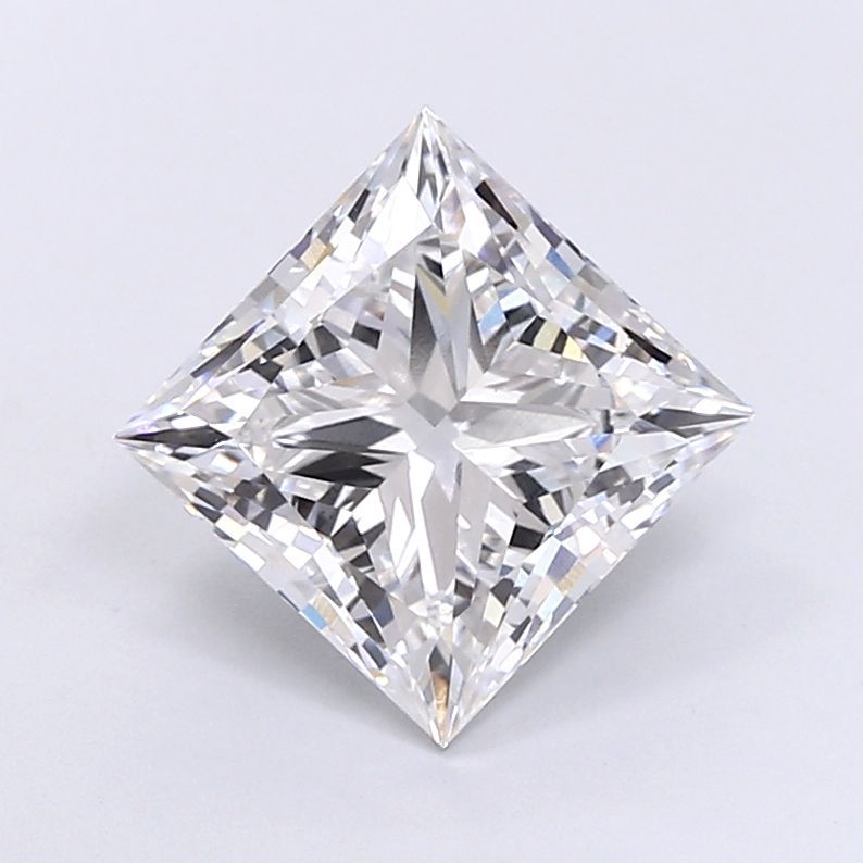 5.09 ct. princess Lab Grown Diamond front image