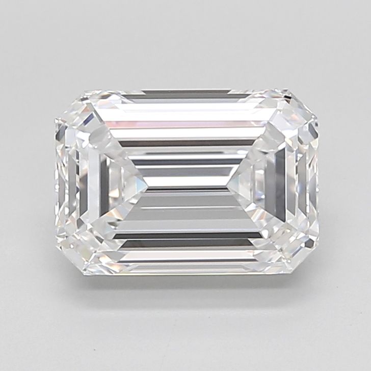 3.84 ct. emerald Lab Grown Diamond front image