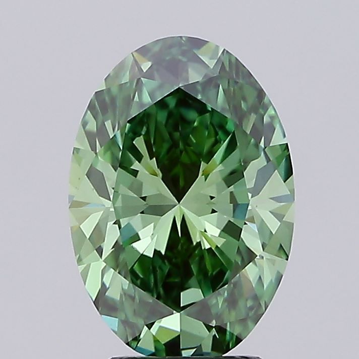 3.01 ct. oval Lab Grown Diamond front image