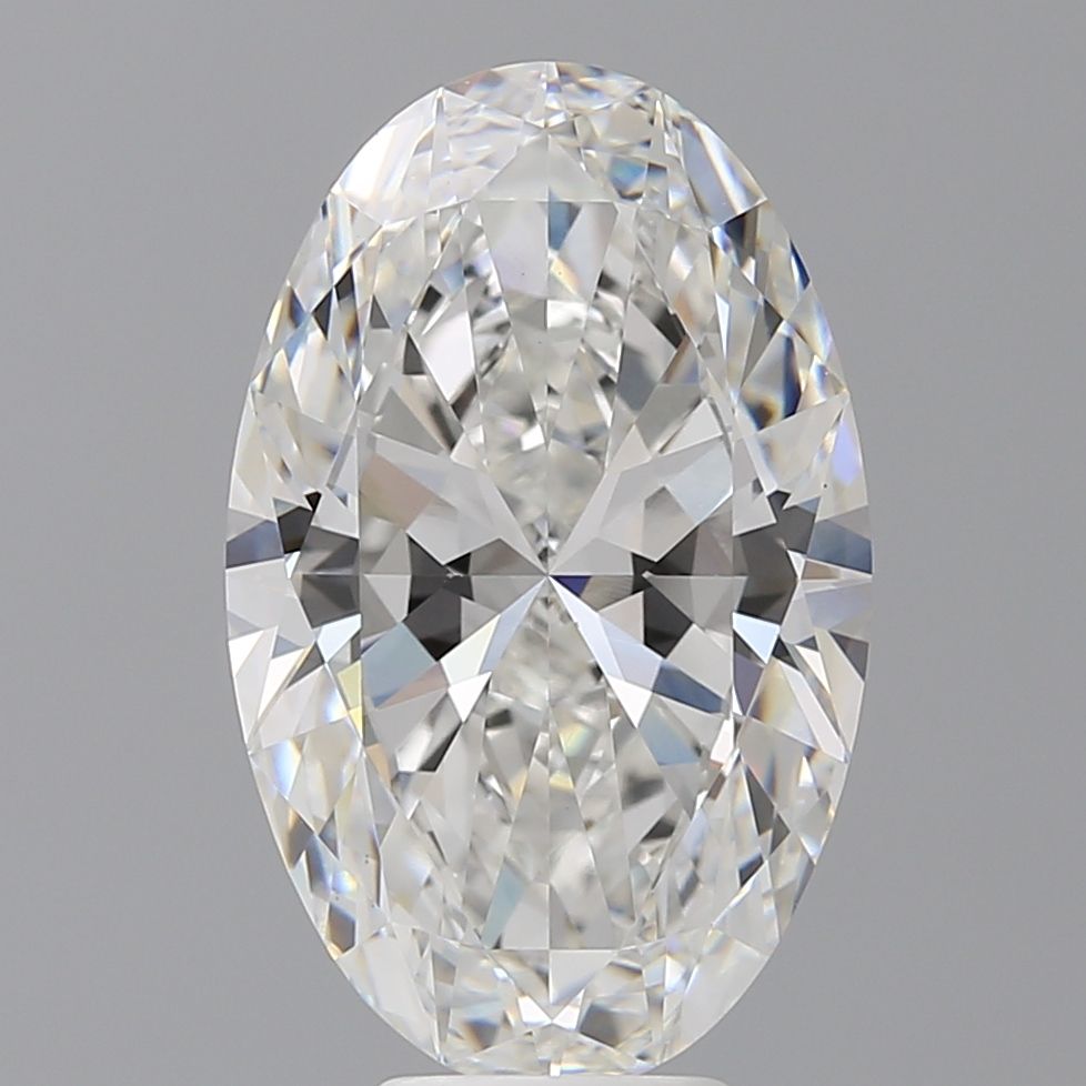 6.59 ct. oval Lab Grown Diamond front image