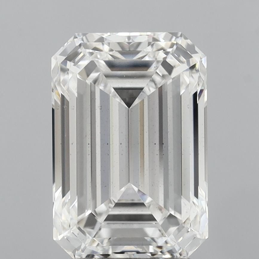 2.53 ct. emerald Lab Grown Diamond front image