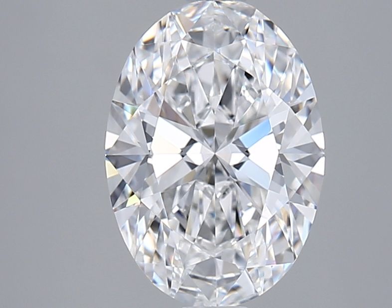 2.01 ct. oval Lab Grown Diamond front image