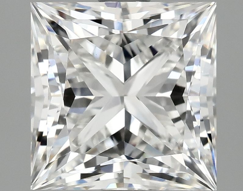 2.45 ct. princess Lab Grown Diamond front image