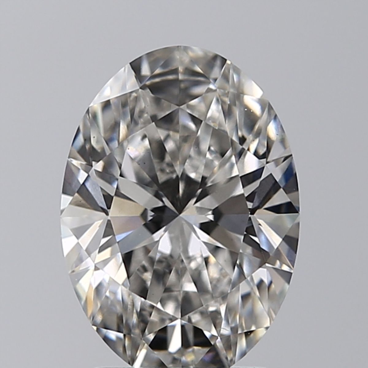 2.03 ct. oval Lab Grown Diamond front image