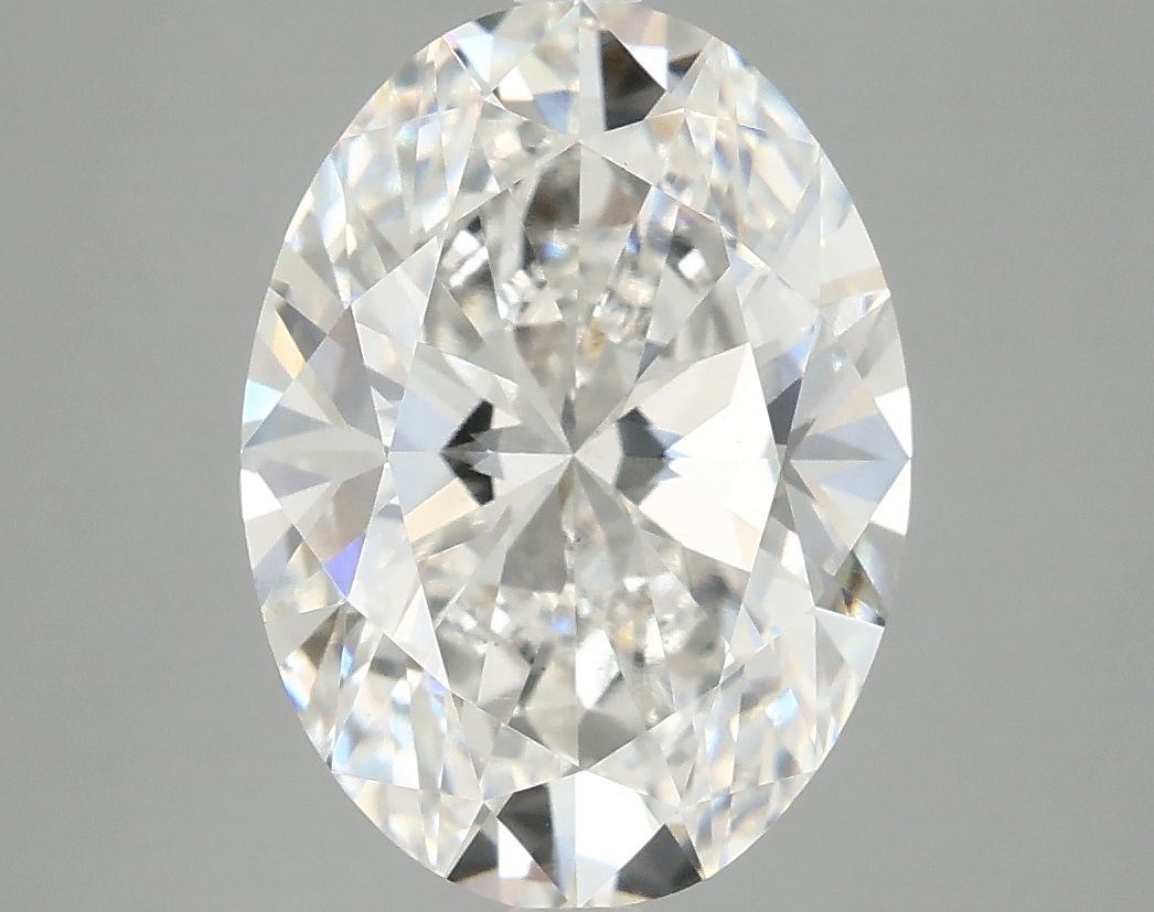 3.92 ct. oval Lab Grown Diamond front image