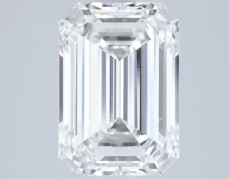 2.58 ct. emerald Lab Grown Diamond front image