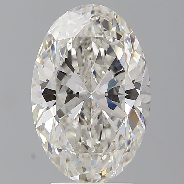 4.04 ct. oval Lab Grown Diamond front image