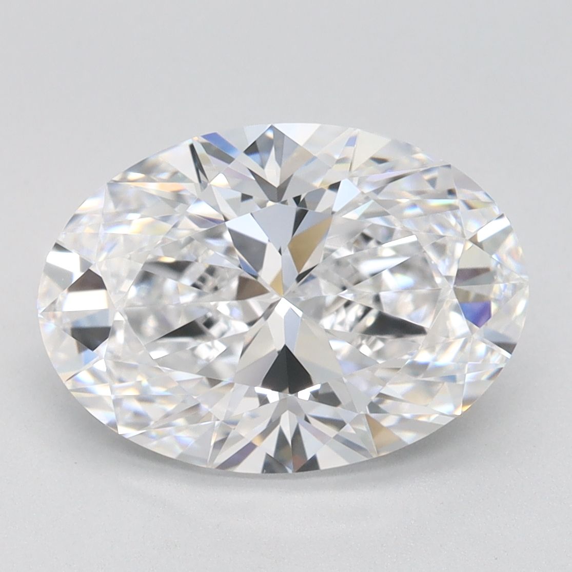 3.01 ct. oval Lab Grown Diamond front image