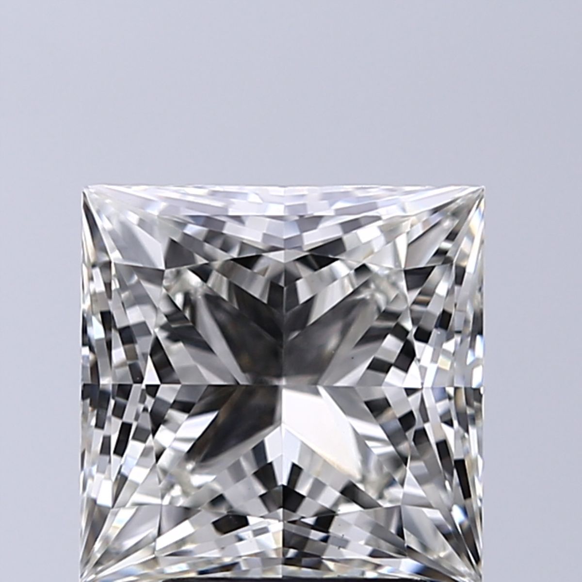 3.09 ct. princess Lab Grown Diamond front image