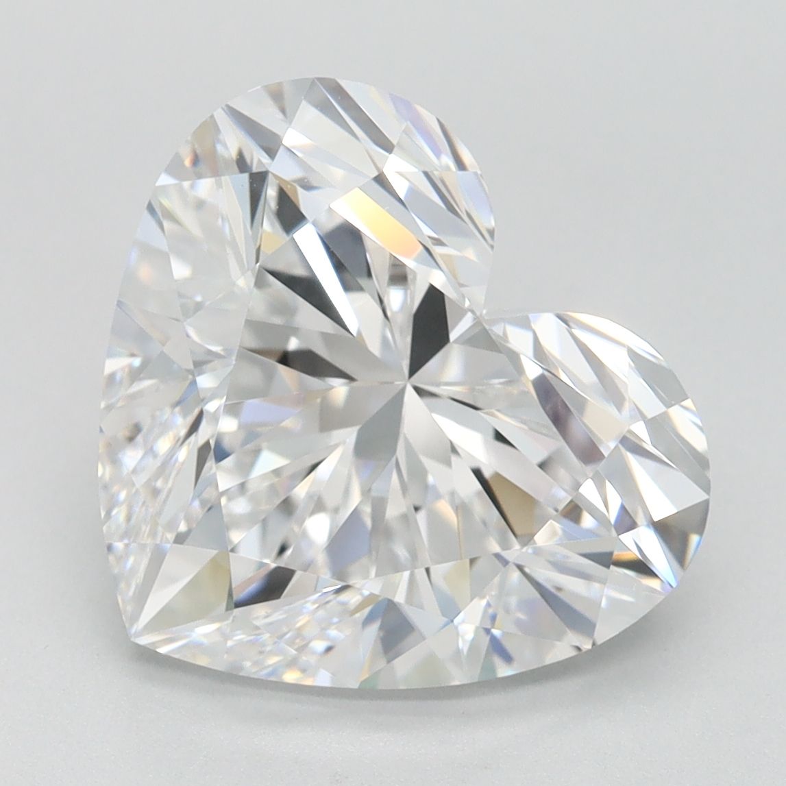 4.55 ct. heart Lab Grown Diamond front image