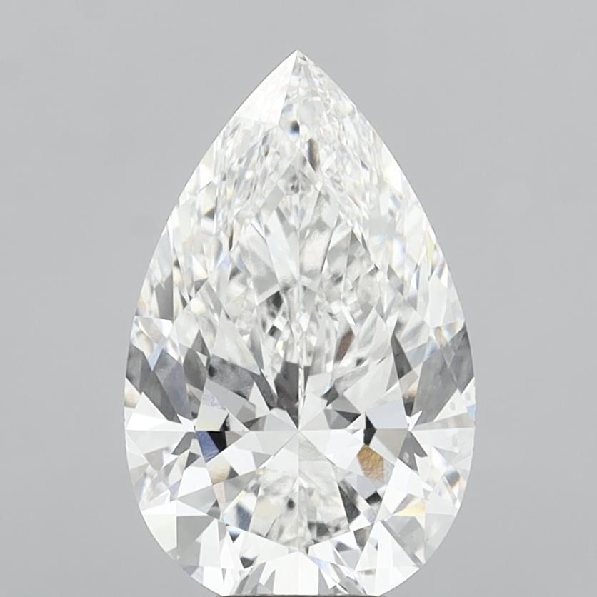 6.08 ct. pear Lab Grown Diamond front image