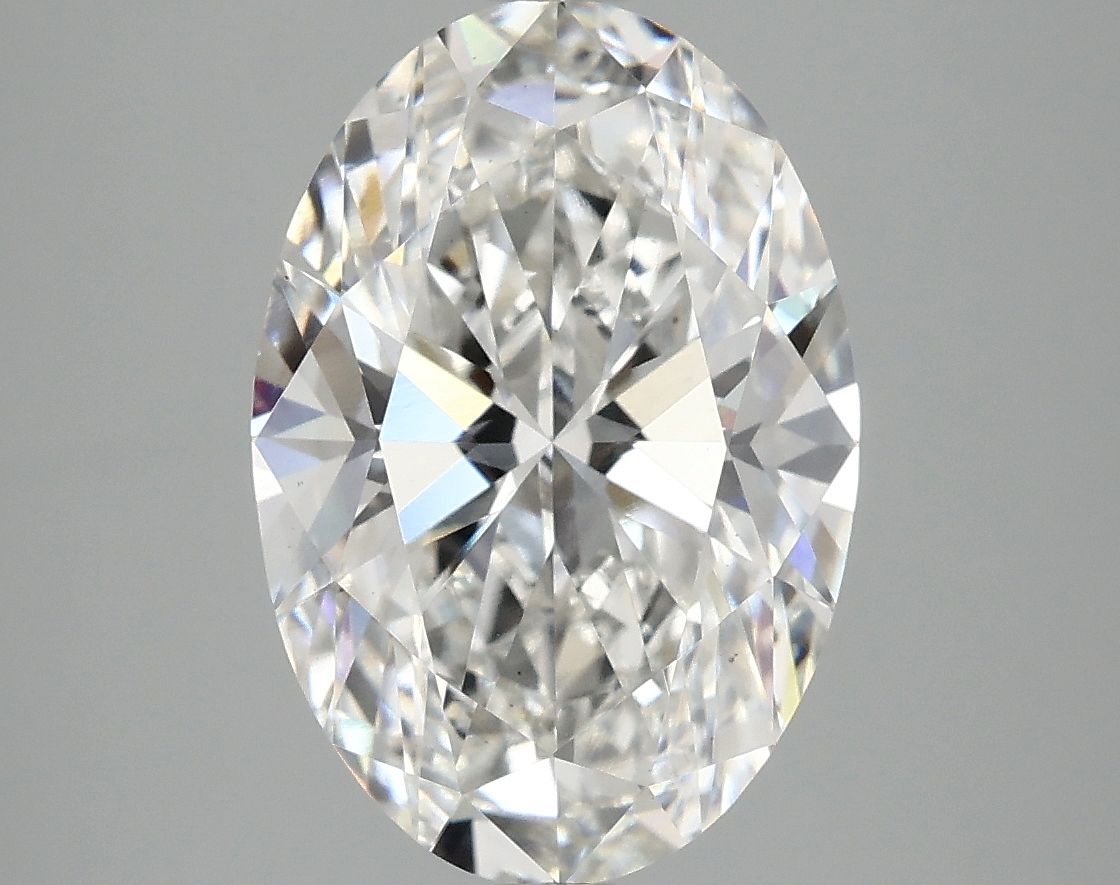 3.93 ct. oval Lab Grown Diamond front image