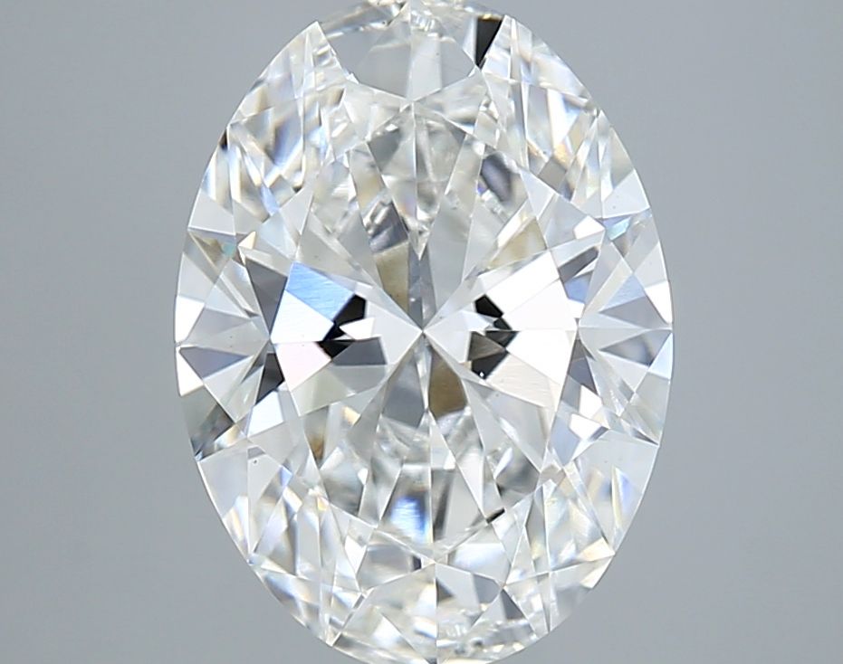 3.53 ct. oval Lab Grown Diamond front image