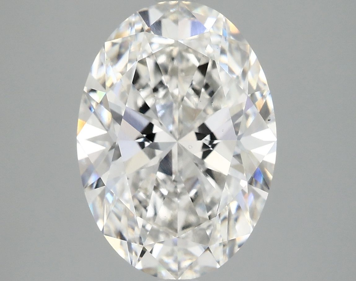 4.04 ct. oval Lab Grown Diamond front image
