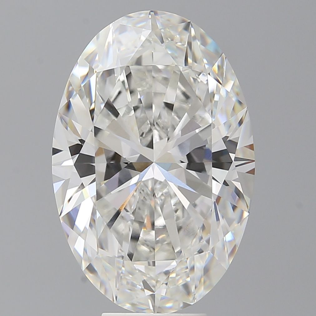 8.77 ct. oval Lab Grown Diamond front image