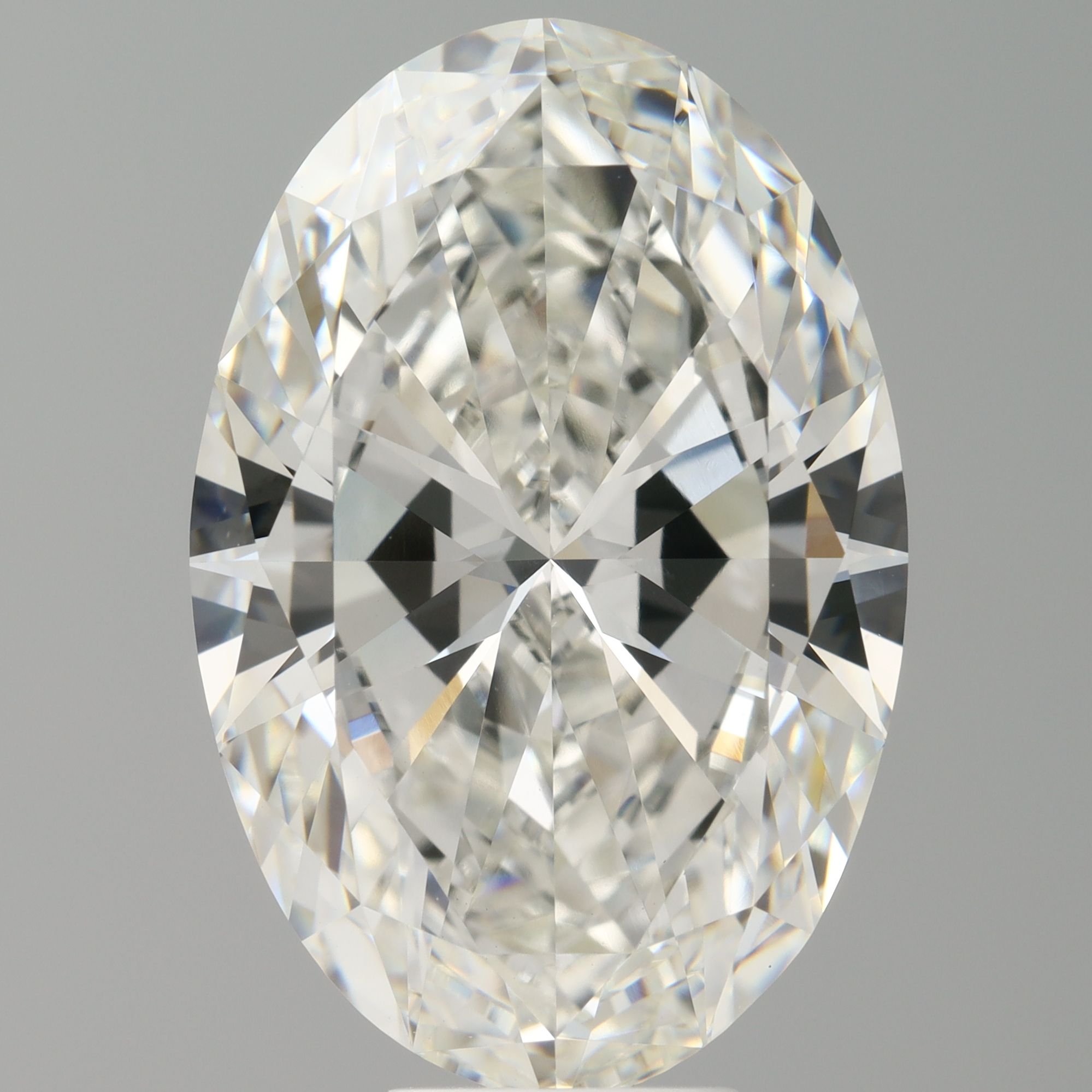 9.51 ct. oval Lab Grown Diamond front image