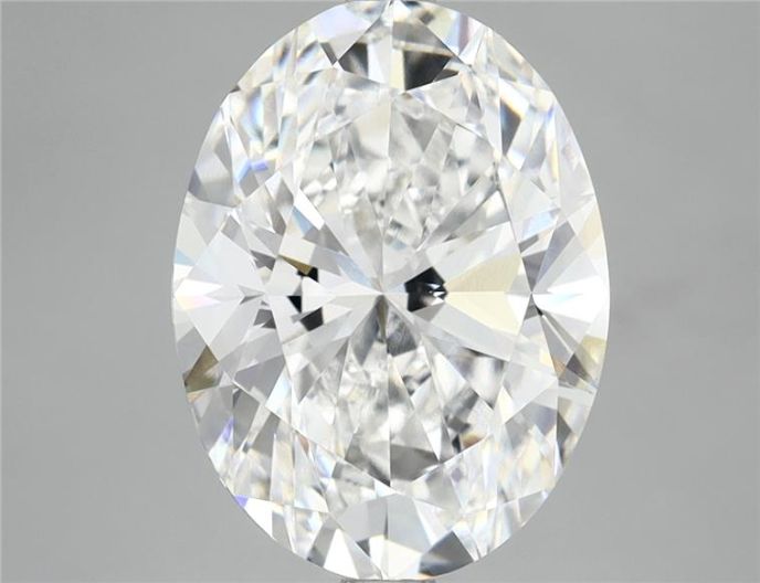 5.01 ct. oval Lab Grown Diamond front image