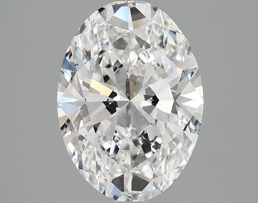 2.10 ct. oval Lab Grown Diamond front image