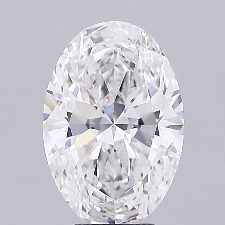 4.12 ct. oval Lab Grown Diamond front image
