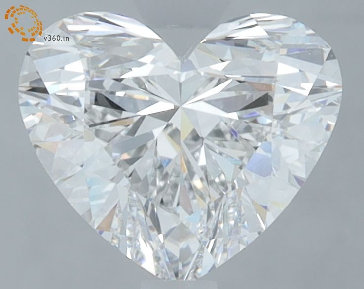 2.06 ct. heart Lab Grown Diamond front image