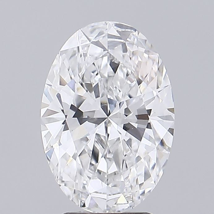 2.02 ct. oval Lab Grown Diamond front image