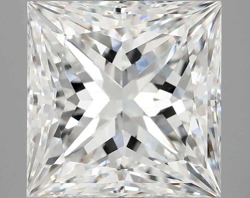 5.06 ct. princess Lab Grown Diamond front image